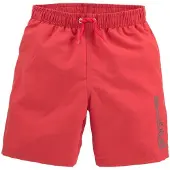 s.Oliver Badeshorts mørkegrå / rød