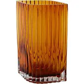 AYTM Folium vase 25 cm Amber