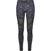 Urban Classics Leggings sort / hvid