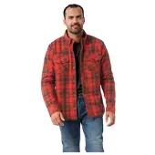 FASTWAY Men 191 MC- Skjorte Sort/Rød S