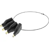 Deltaco USB-CAR1 - Bilstrømsadapter - 1 A (USB) - sort