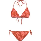 Shiwi Bikini 'LIZ' rustbrun / pastelorange