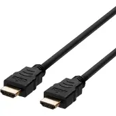 Deltaco ULTRA High Speed HDMI-kabel, 48Gbps, 2m, svart