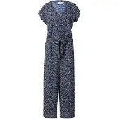 Kaffe Jumpsuit 'Ilona' beige / navy / azur / hvid