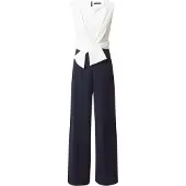 Vera Mont Jumpsuit mørkeblå / hvid