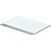 vidaXL Hylder Glaspanel Klar - 40 X 20 cm / 2