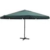 vidaXL Parasol Aluminium - Grøn / 500 cm