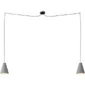 Creative Cables Spider Funnel 2 Falls With Bulbs Pendellampe