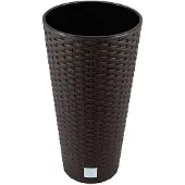 Prosperplast Blomsterpotte Tubus, plast, Ø 30 cm, sort