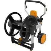 Fiskars 1062257 Slangevogn 1 stk Sort, Orange