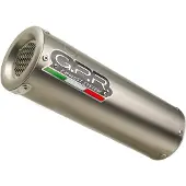 Gpr Exclusive M3 Natural Titanium Gsx-s 1000 F 21-22 Homologeret Lyddæmper