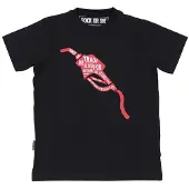 Rock Or Die Oil Veins T-shirt Med Korte ærmer