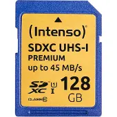 Intenso Sdxc 128gb Class 10 Uhs-i Premium Hukommelseskort