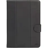 Rivacase Riva Case Malpensa 3137 Universal Case - Flipomslag til tablet - polyuretan-læder - sort - 10.1