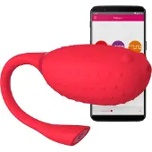 Magic Motion Magic Fugu Red - App-styret Minivibrator