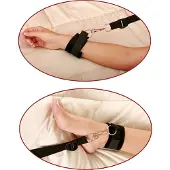 Fetish Fantasy Bed Bondage Sæt Manchetter og Remme