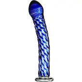Icicles Eksklusiv Buet Glasdildo