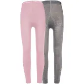 Ewers Leggings grå-meleret / pink / hvid