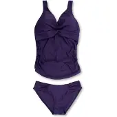 Petit Amour Tankini 'Audrey' mørkelilla