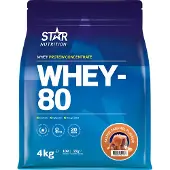 Star Nutrition Whey-80 Valleprotein 4 kg