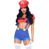 Leg avenue 3 pc -gamer babe inkluderer char