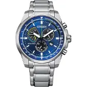 Citizen Herreur AT1190-87L Crono Blå/Stål Ø44 mm