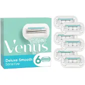 Gillette-Venus Venus Deluxe Smooth Sensitive 6 pcs