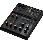 Yamaha AG06 MK2 6-kanals Mikser med USB-interface Sort