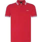 BOSS BOSStil mænd. 50469055 Polo Paddy rød (XXL), Casual, Bomuld, Korte ærmer
