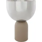 AYTM Torus krukke Ø22 cm Silver/Taupe