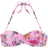 Sunseeker Bikinioverdel orange / pink / lys pink / hvid