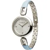 Furla Analogt ur lyseblå / sølv