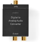 Nedis Digital Koaksial/toslink Til Analog Rca/lydkonverter Integreret Forstærker 3.5 Mm