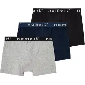 Name It Kids Underbukser natblå / grå-meleret / sort / hvid