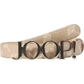 JOOP! Bælte beige / guld / hvid