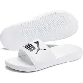 Puma Popcat 20 Sandals Unisex, Shoes, White/Black, 46