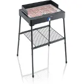 Severin PG 8566 elektrisk grill med stativ Sort