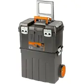 Bahco 4750PTBW47, Værktøjskasse, Polypropylen, Sort, Orange, 60 L, 25 kg, Hængsel