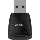 Lexar - Kortlæser (microSD, microSDHC, microSDXC, microSD UHS-I) - USB 3.2 Gen 1