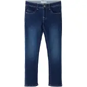 Name it Jeans - NkmSilas - Noos - Dark Blue Denim - - 7 år (122) - Jeans