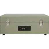 Crosley Voyager Portable Turntable with Bluetooth Out Sage
