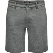 Only & Sons Lærredsbukser 'Mark' grå-meleret