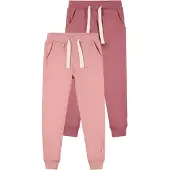 Minymo Sweatpants - 2-pak - Mesa Rose - - 2 år (92) - Sweatpants