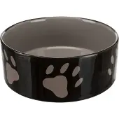 Trixie keramikskål med potemotiv - Sparesæt: 2 x 1,4 l / Ø 20 cm