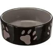 Trixie keramikskål med potemotiv - Sparesæt: 2 x 1,4 l / Ø 20 cm
