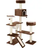 Zooplus Exclusive Honningkagehus med rampe - Beige