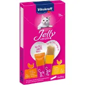 Vitakraft Jelly Lovers med kylling & kalkun kattesnack (6 x 15g)
