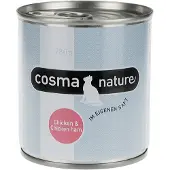 Cosma Nature 12 x 280 g kattemad - Kylling & Kyllingeskinke