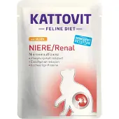 Kattovit Renal, portionspose 24 x 85 g - Kylling