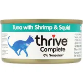Thrive Økonomipakke Complete 24 x 75 g - Tun, Rejer & Blæksprutte